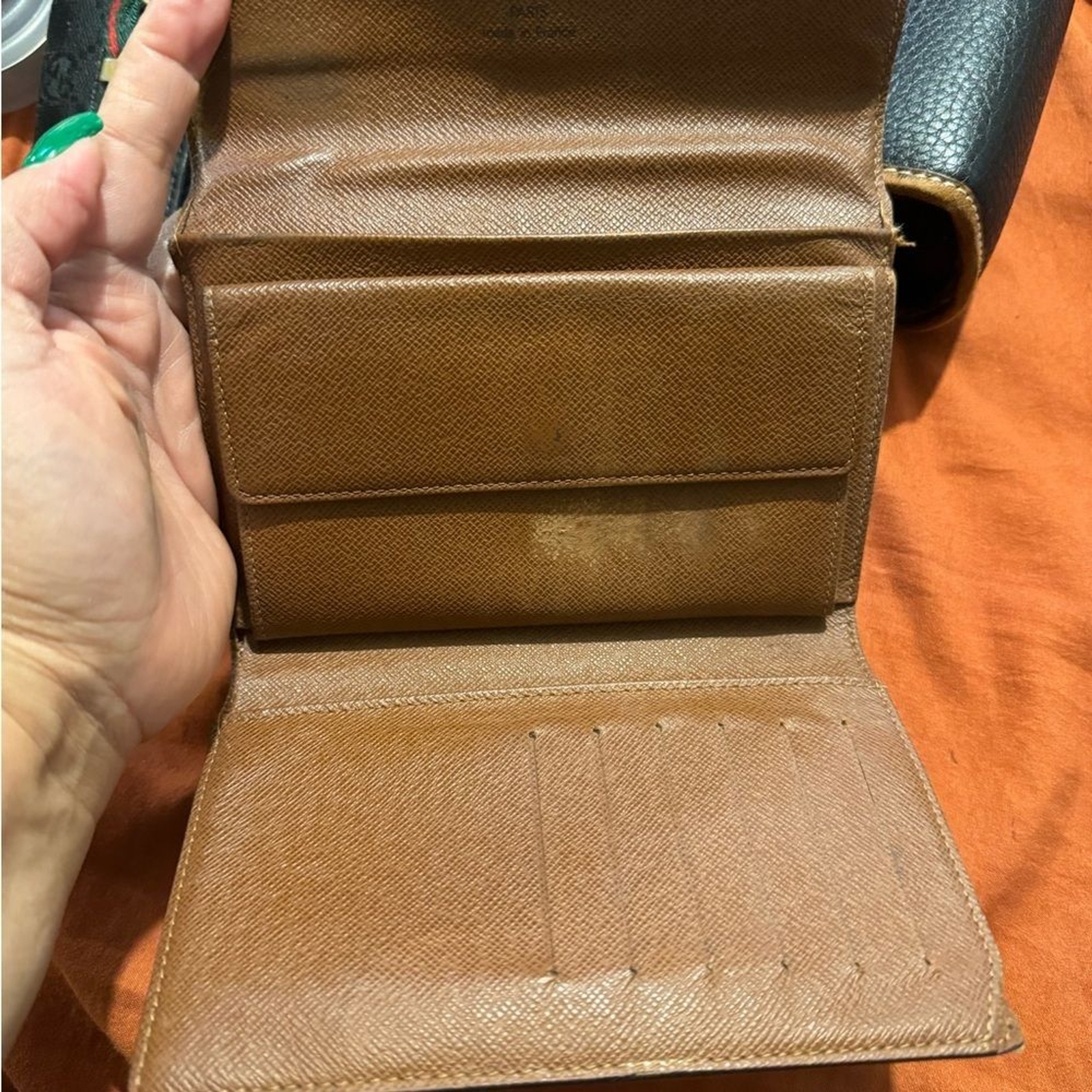 LV monogram medium sized wallet - image 7