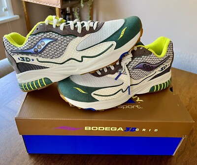 Size Saucony Bodega x 3D Grid Hurricane Loyal to the Sport