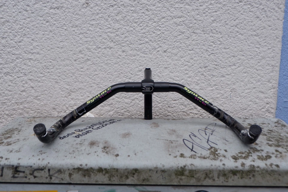Syntace Triathlon tt-tri tt tri Lenker handlebar Bullhorn 3ttt vorbau stem set