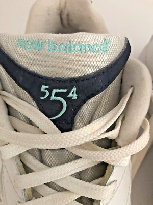 New Balance 554 Walking Athletic Comfort Shoes Women's Size 10 White Pre  Owned