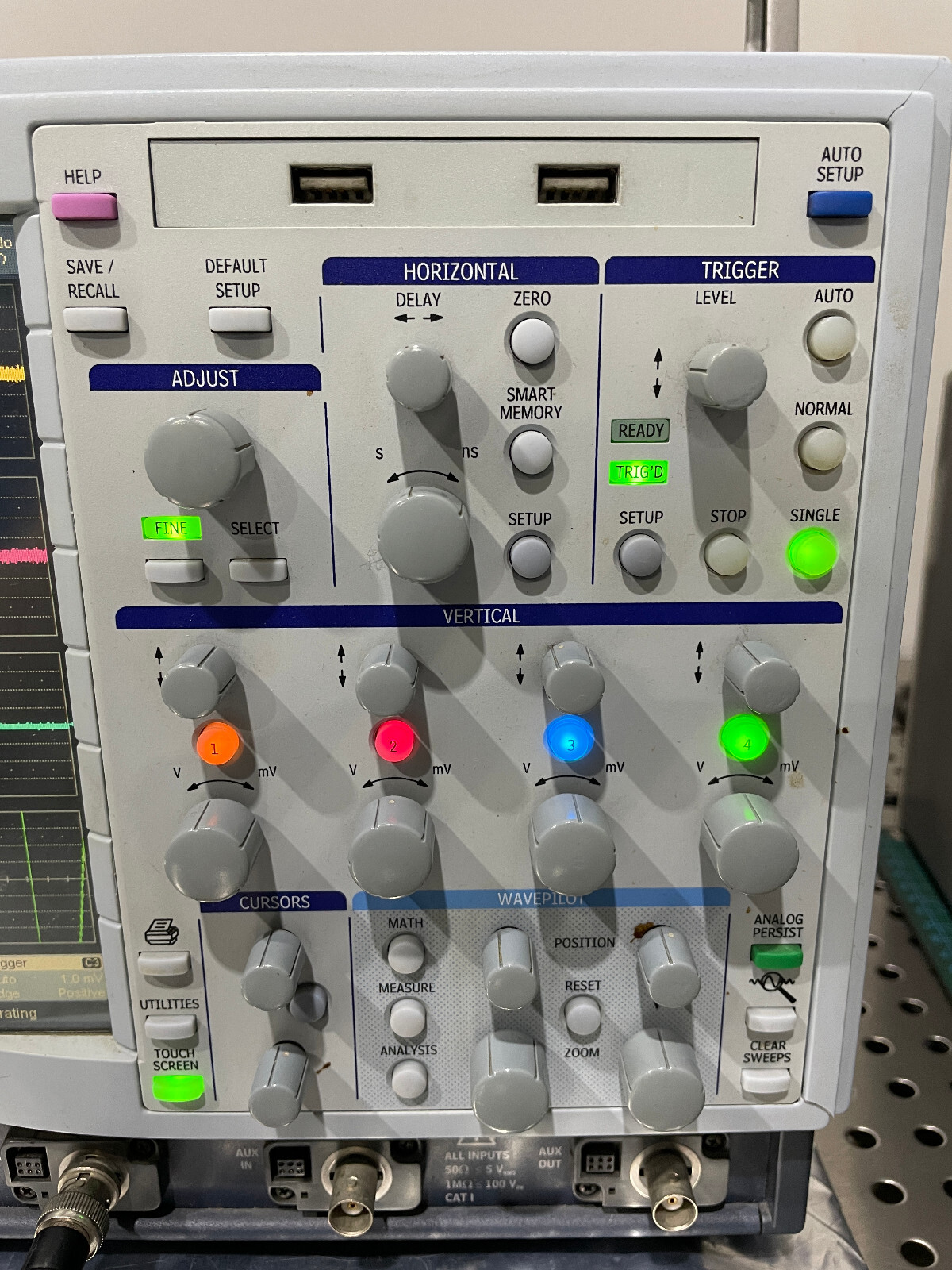 LeCroy WavePro 7300A 3GHz Oscilloscope Opt JLITE (Cracked Bezel)