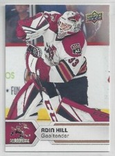 2017-18 Upper Deck AHL #11 Adin Hill (goalie)