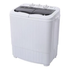 Portable Mini Compact Twin Tub Washing Machine 14.3lbs Washer & Spin Spinner US