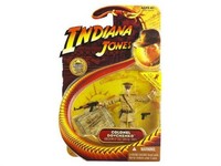 Indiana Jones Crystal Skull Col. Dovchenko 4in Action Figure Hasbro on sale Indiana Jones Crystal Skull Col. Dovchenko 4in Action Figure Hasbro on sale
