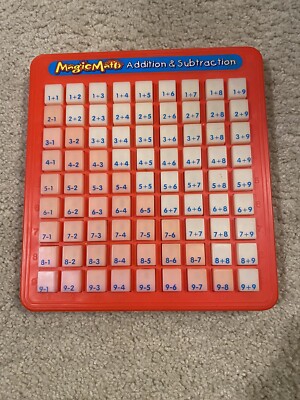 Vintage Magic Math Machine ADDITION / SUBTRACTION Learn Educational ...