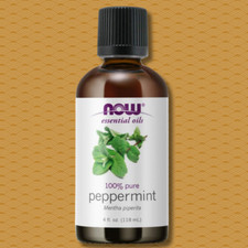 Peppermint Oil 100 Pure , 4 oz - NOW Foods Essential Oils