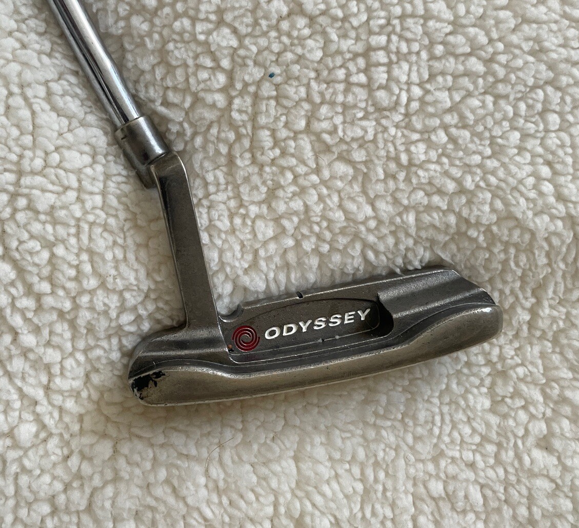 Odyssey White Ice 1 Blade Putter 340 G Right handed 35 | eBay