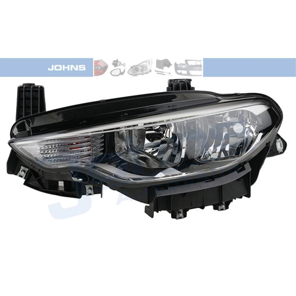 Scheinwerfer Frontscheinwerfer links H15 JOHNS für Fiat Tipo Schrägheck 356_ - Bild 1 von 1