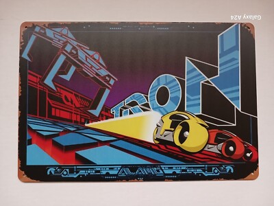 TRON Blechschild 20x30cm Bruce Boxleitner Jeff Bridges David Warner