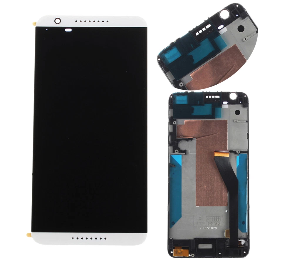 For HTC Desire 820 Full LCD Display Touch Screen Digitizer Glass Assembly +Frame - Image 2 of 4