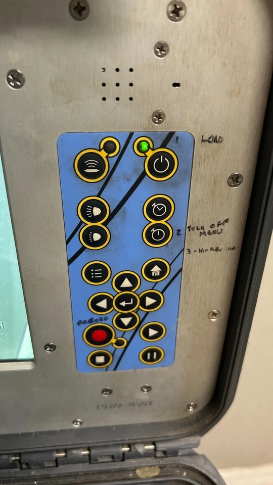 Cámara de alcantarillado de inspección eléctrica Eel eCAM Pro 2 tuberías 300' - Leer Foto 3 de 4