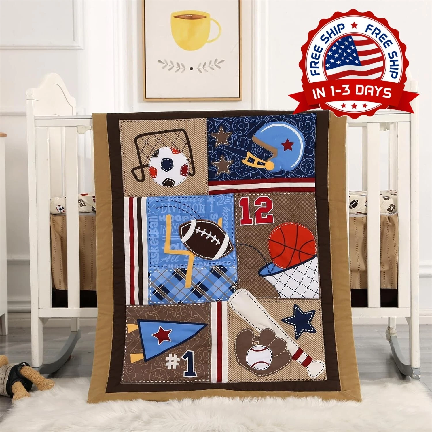 #1 Set Para Cuna Recien Nacido Juego De Cama HERMOSOS Para Bebe Bedding Set Boys