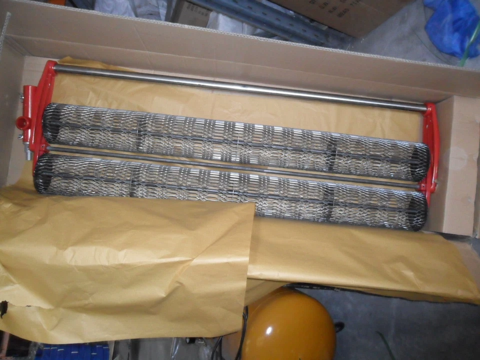 LTS UK MARSHALLTOWN Double Roller Tamp 48 inch Pattern Imprinted Concrete