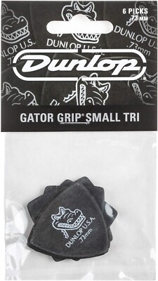 Jim Dunlop 572P73 Alligator dreieckige Gitarren-Plektren Spieler-Pack 6 x 0,73 mm Gitarrenplektren