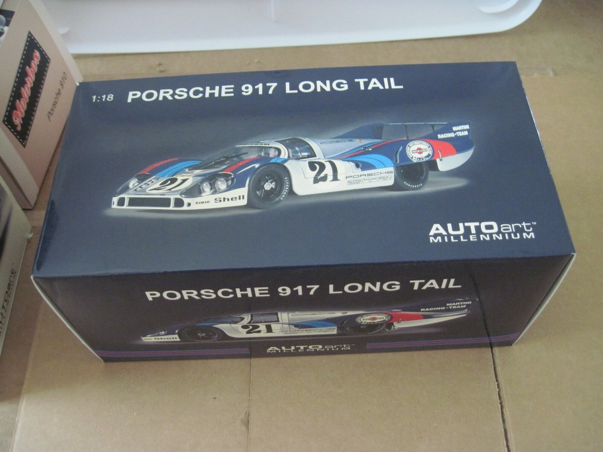AUTOart Millenium Porsche 917 Long Tail Martini Racing #21 1 AUTOart Millenium Porsche 917 Long Tail Martini Racing #21 1