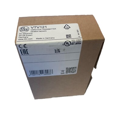 ifm electronic VTV121 Schwingungstransmitter 0-50mm/s   NEU & OVP