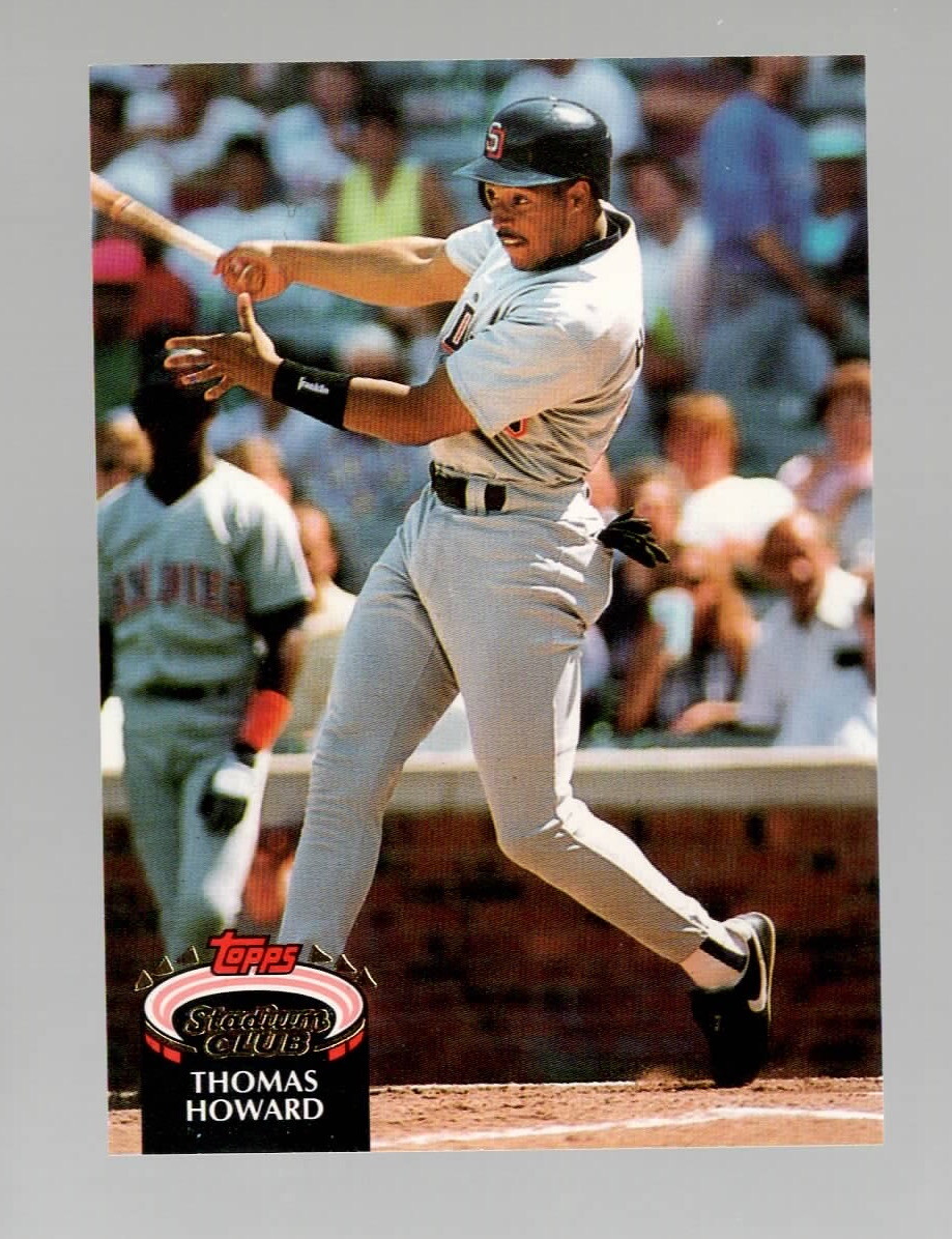 1992 Stadium Club #401 Thomas Howard NM/Mint