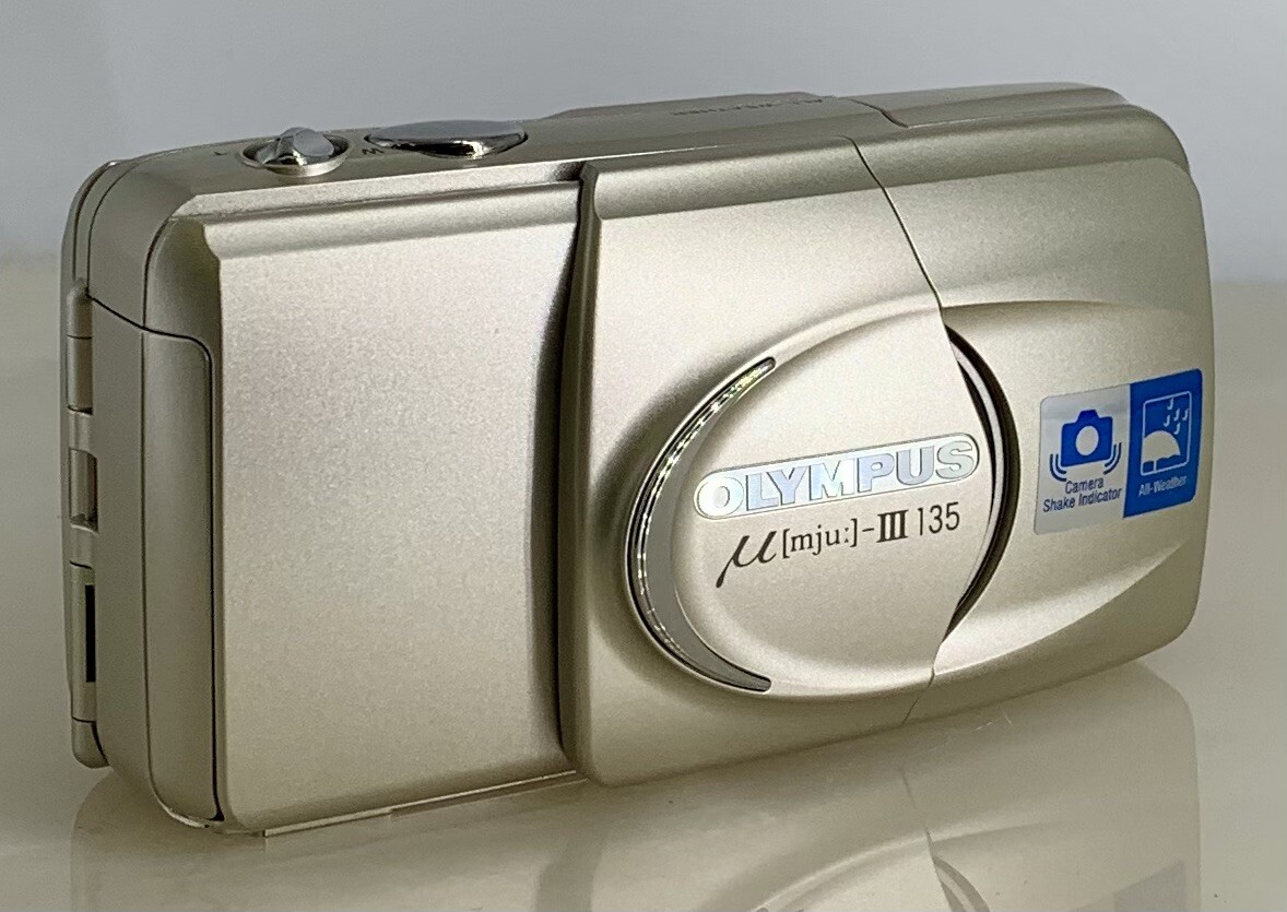 Olympus MJU-III 135 Camera 35mm Film Point & Shoot Compact 37.5