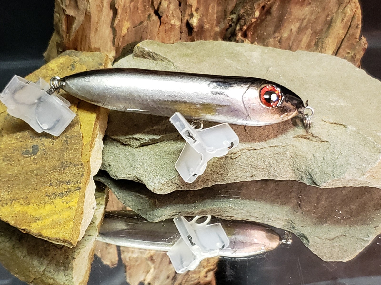 EZS CUSTOM WRAPPED SPOOK JR TOPWATER LURES eBay