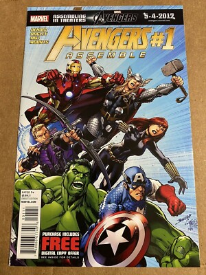 Avengers Assemble #1 Marvel Comic Book 2012 NM Condition 4333 | eBay