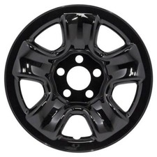 One 2012-2016 Honda Cr-v Lx 6977-gb 16 Gloss Black 5 Spoke Steel Wheel Skin