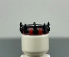 LEGO Star Wars Minifigure Head Top Zabrak Horns Darth Maul Headgear