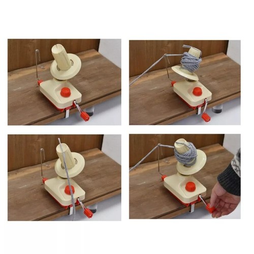 Swift Yarn Fiber String Ball Wool Winder Holder Hand Manual Knitting Machine UK - Picture 18 of 18