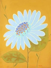 Monica Kuchta "Blue Pop Flower II" digital open edition