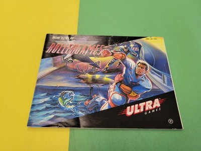 1990 Nintendo NES ROLLERGAMES Ultra Games Instruction Manual/Booklet