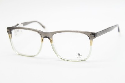 NEW PENGUIN THE JOHNSON GR GREY BROWN AUTHENTIC EYEGLASSES 56-17
