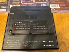 Sega Saturn Pseudo KAI All-In-1 With Repro Game Lot