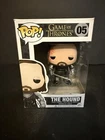 FUNKO POP ! THE HOUND 05 GAME OF THRONES BOX NOT MINT RARE