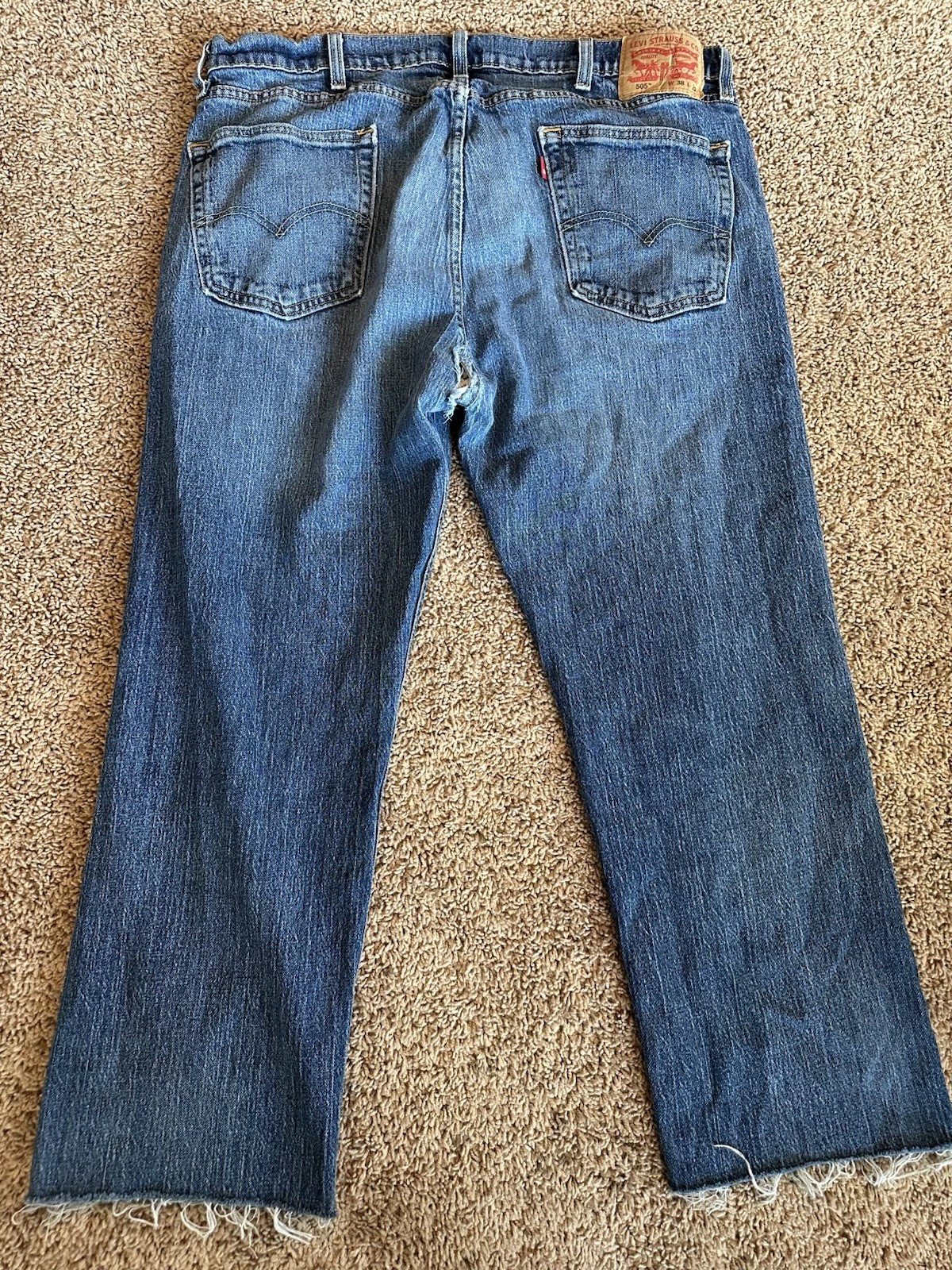 levis 505 Uniquely Personalized With Patch And Cu… - image 6