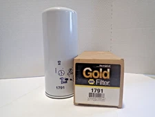 Genuine Napa Gold 1791 Oil Filter, same as Wix 51791. Free Shipping!