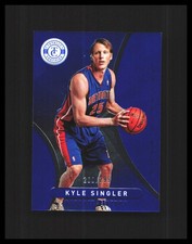 2012-13 Kyle Singler Rookie Card Totally Certified Blue /299 #241 Pistons