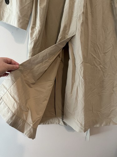 Everlane The Renew Long Trench Coat in Khaki Size XXL - Picture 11 of 14