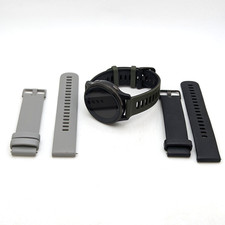 Garmin Venu GPS Fitness Smart Watch  Black Case with Bands  Fair Condition