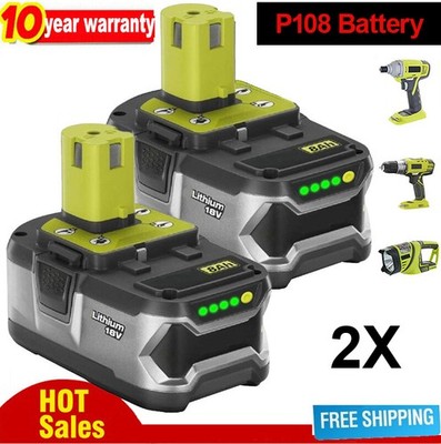 18V 8.0Ah Akku für RYOBI One Plus Lithium RB18L50 P108 P104 Batterie 18 VOLT de