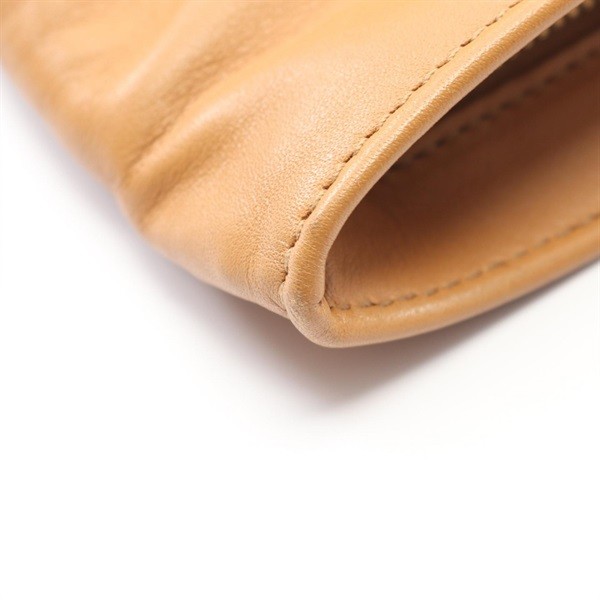 Bottega Veneta BV Twist Leather Handbag Brown Women Used Authentic thumbnail 5