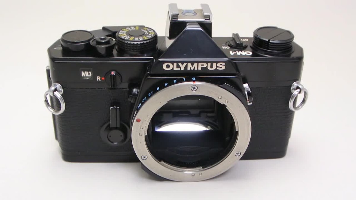 オリンパス Olympus OM-1 MD ブラック 28mm F3.5 ⏯️ *WIDE LENS* Olympus OM-1 OM1 MD Black 35mm Film SLR