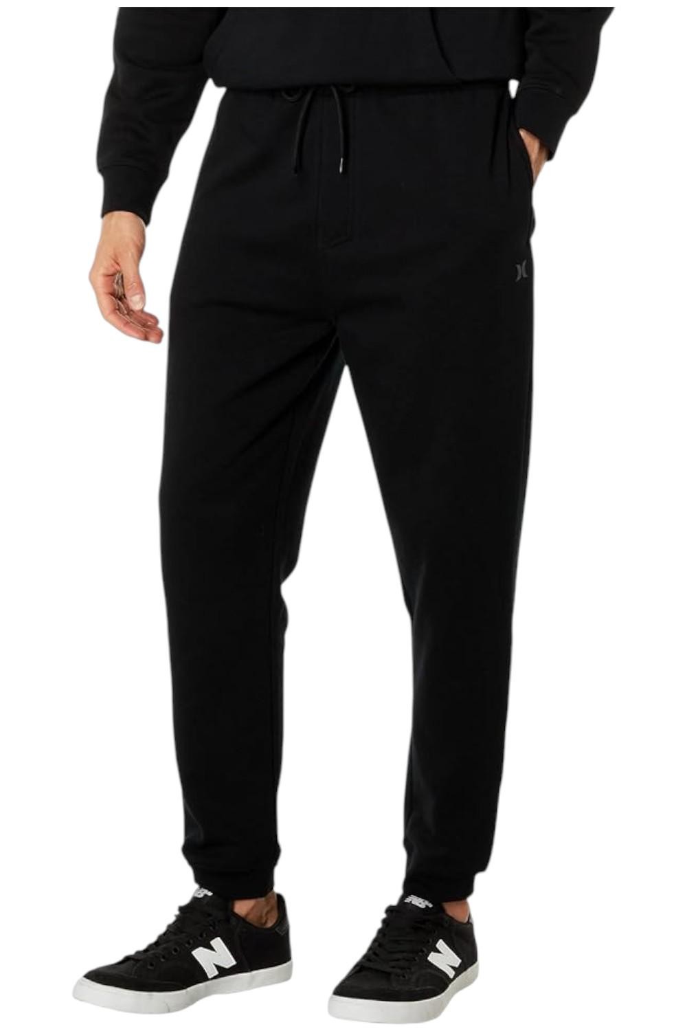 Hurley Mens One - Only Solid Fleece Joggers Black 5690₽