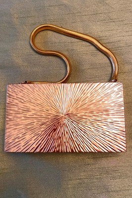 Vintage Evans Starburst Combination Compact/Cigarette Case Pursette