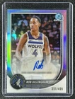 ROB DILLINGHAM 2025-26 BOWMAN CHROME #BCA-RD REFRACTOR AUTO 351/499 TIMBERWOLVES