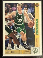Larry Bird 1991-92 Upper Deck - #344 Boston Celtics