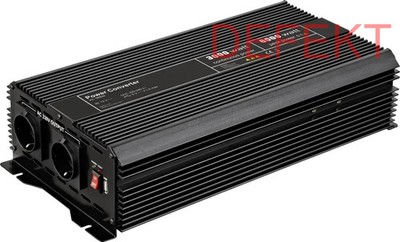 Goobay Wechselrichter SPW IT 3000 W 12 V/DC - 230 V/AC, 5 V/DC