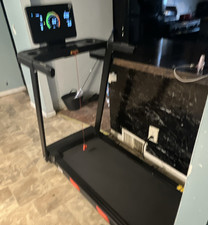 Folding Electric Treadmill w/ Console Display...