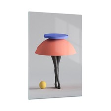 Quadro su Vetro 70x100cm 3D Gambe Forme Stampe Immagini Quadri Moderni Murale