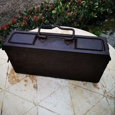 Caisse à munitions allemande tôle acier WW2 lot 1