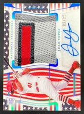 2022 National Treasures Stars & Stripes #161 Juan Yepez Autograph RC Auto /25