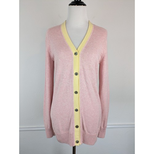 Cardigan Femme Façonnable Taille S Marron - Occasion En Très Bon état, Style Chic